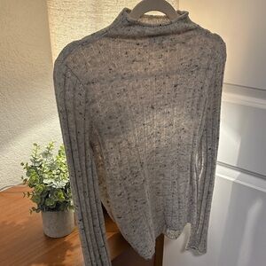 Grey speckled madewell sweater